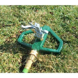 Metal Pulsating Impact Sprinkler with Metal Base Heavy Duty Adjustable Sprinkler